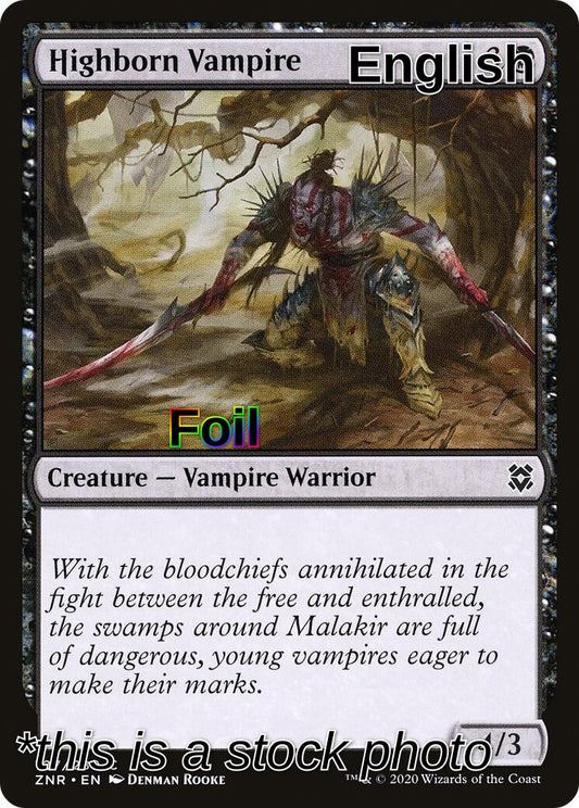 Highborn Vampire