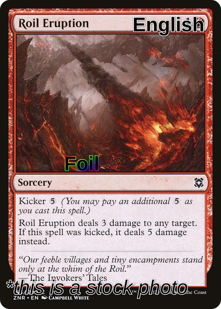 Roil Eruption