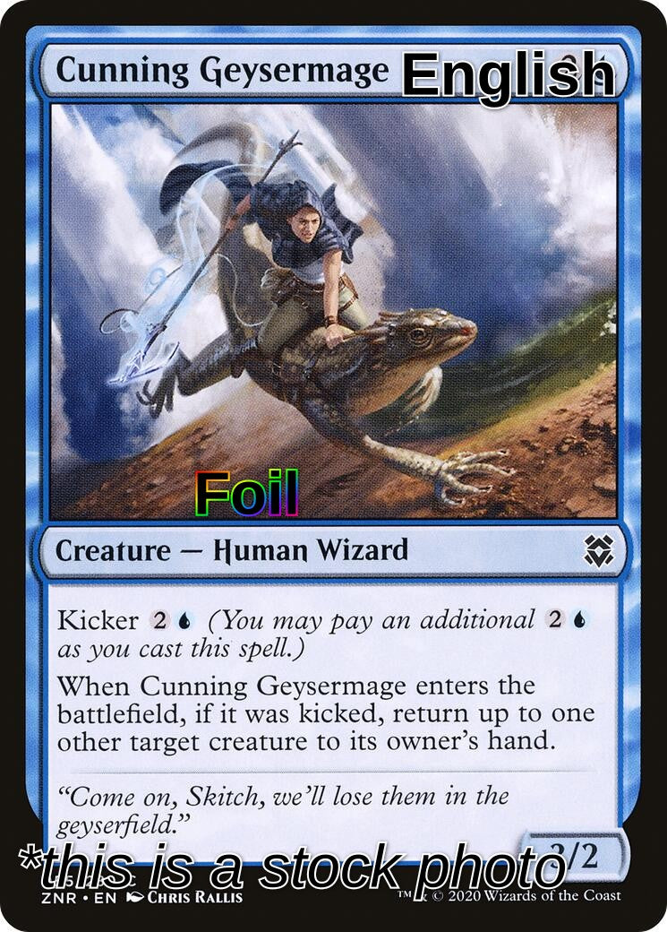 Cunning Geysermage