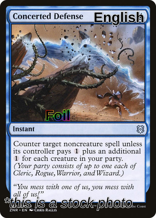 Concerted Defense