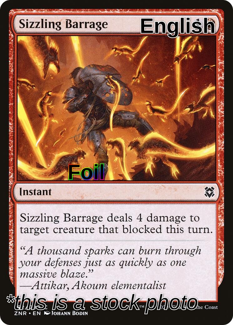 Sizzling Barrage