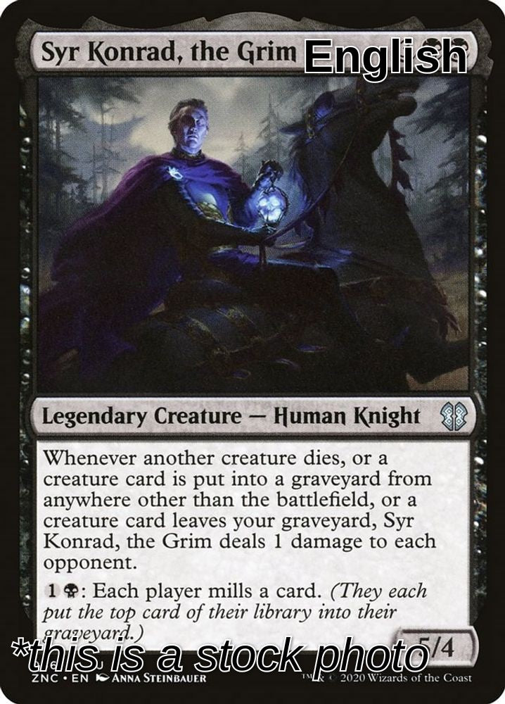 Syr Konrad, the Grim