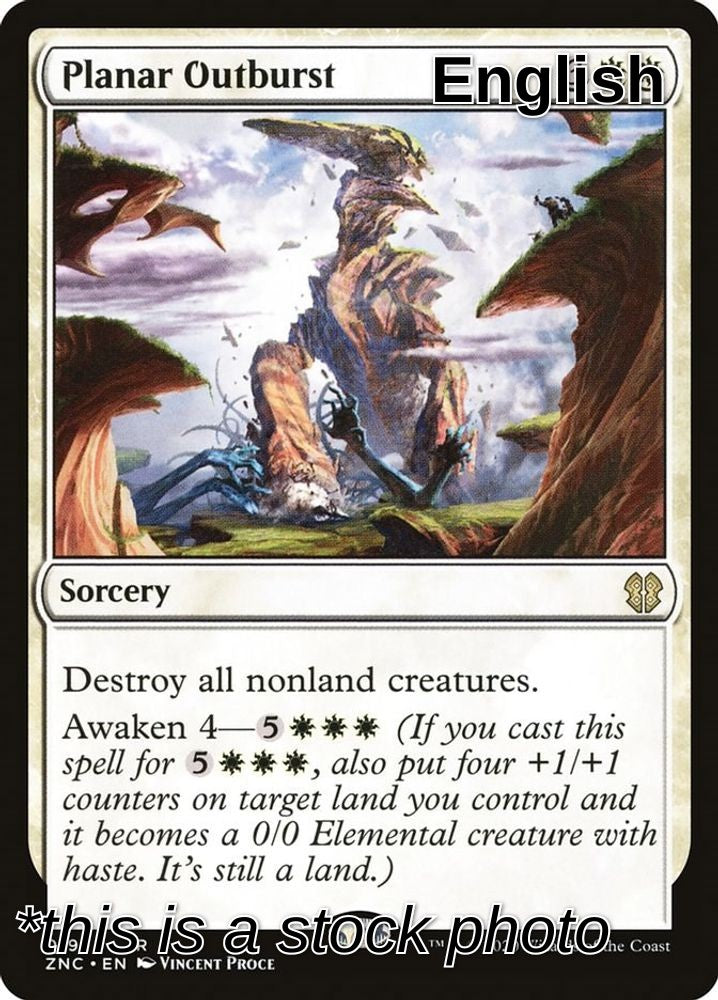 Planar Outburst