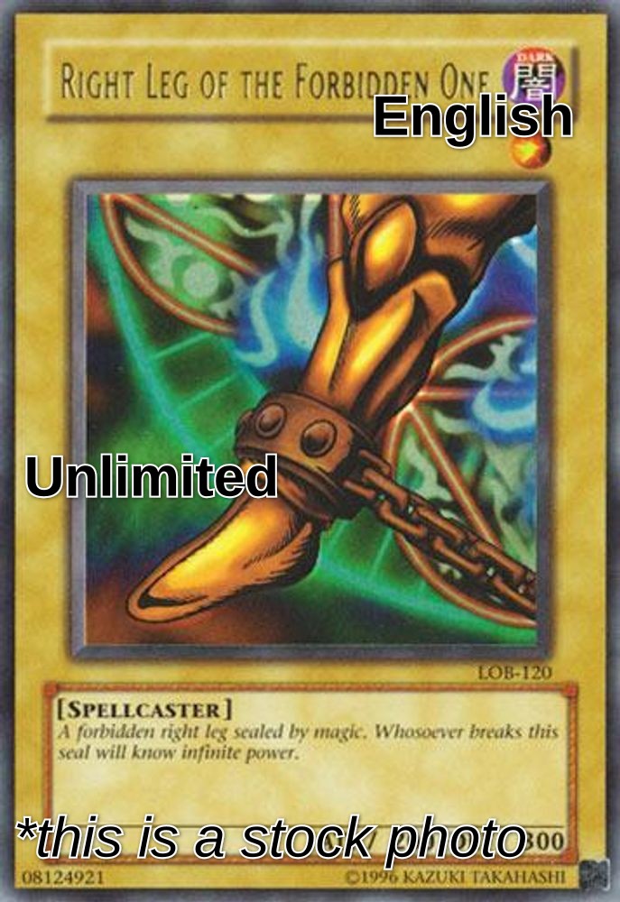 Right Leg of the Forbidden One