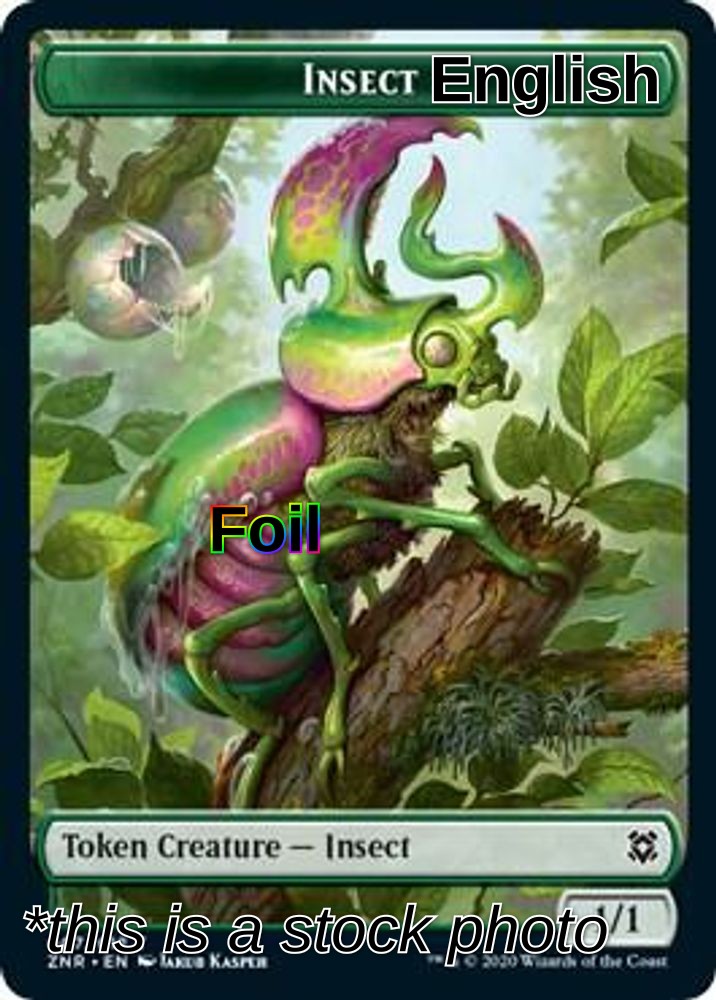 Angel Warrior // Insect Double-Sided Token (Back)