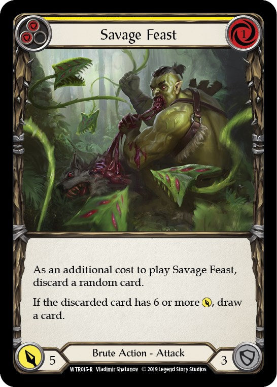 Savage Feast (Yellow)