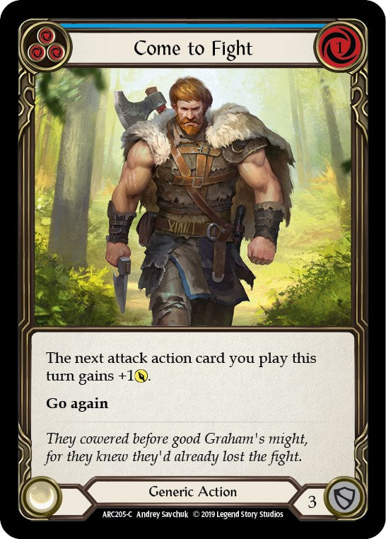 Come to Fight (Blue)