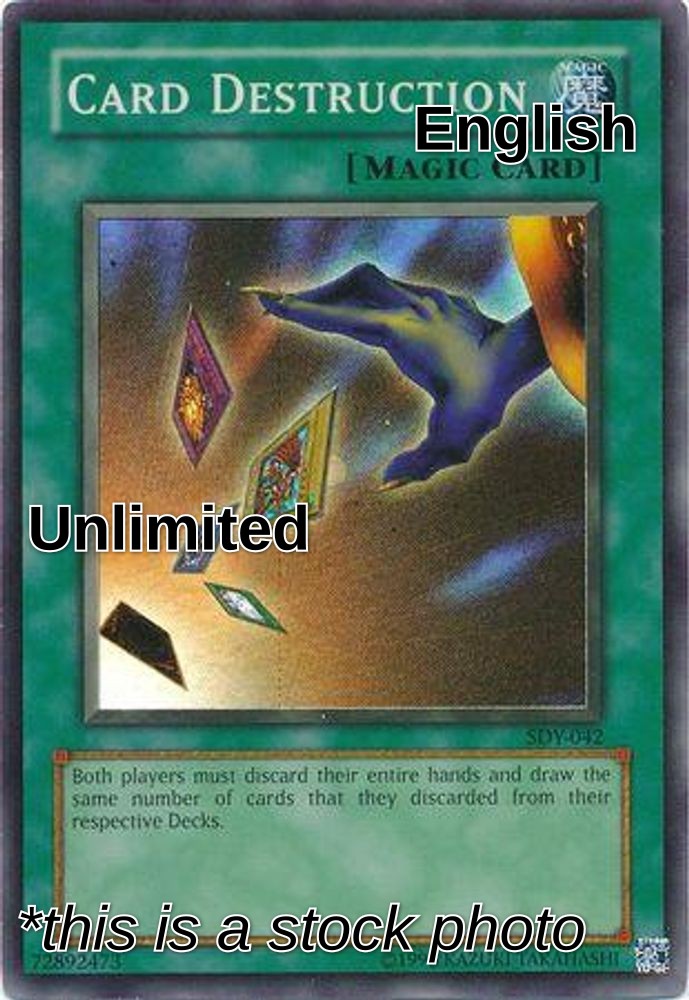 Card Destruction