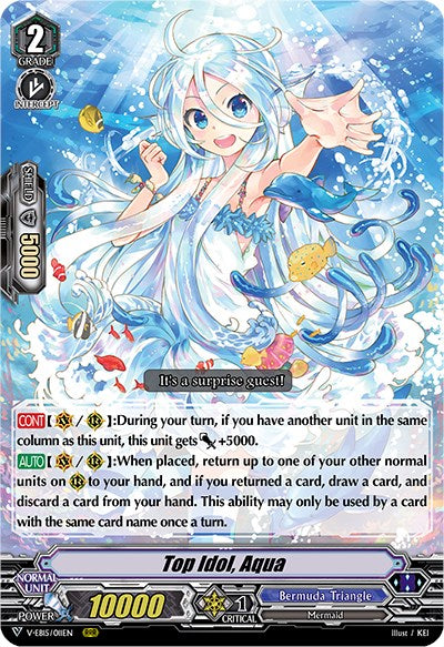 Top Idol, Aqua [V-EB15 - V-EB15/011EN]