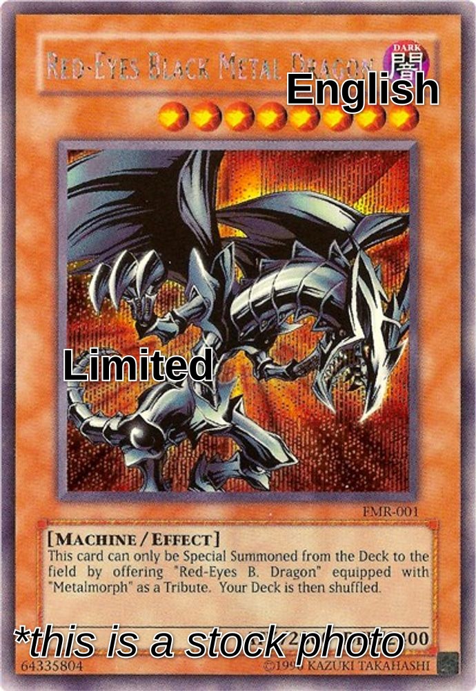 Red-Eyes Black Metal Dragon (Forbidden Memories)