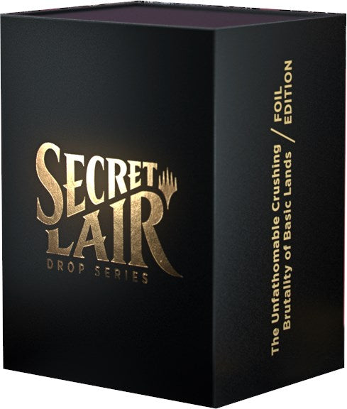 Secret Lair Drop: The Unfathomable Crushing Brutality of Basic Lands - Traditional Foil Edition