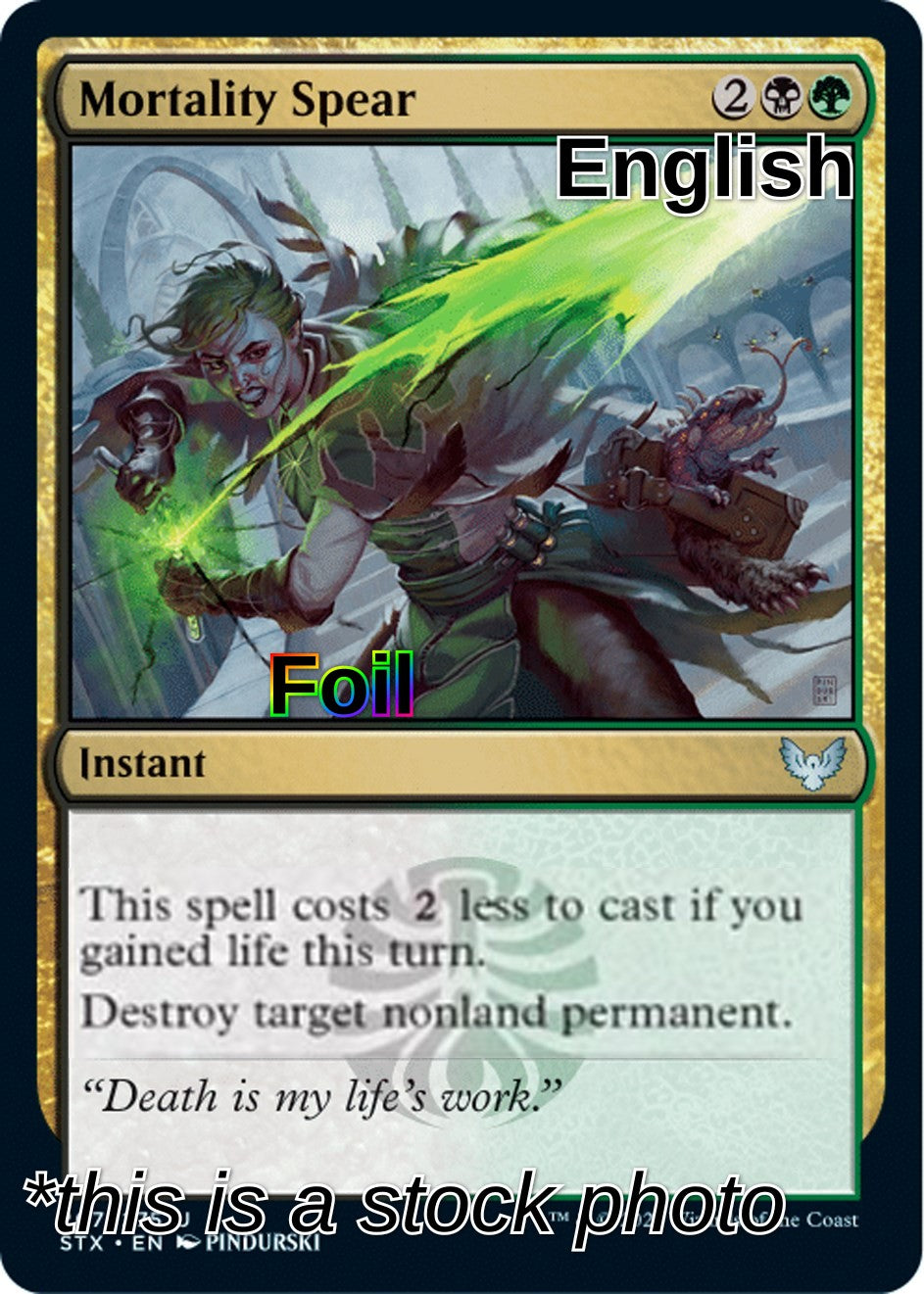 Mortality Spear