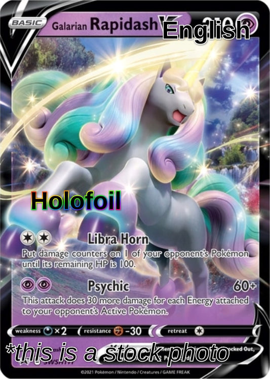 Galarian Rapidash V - SWSH111