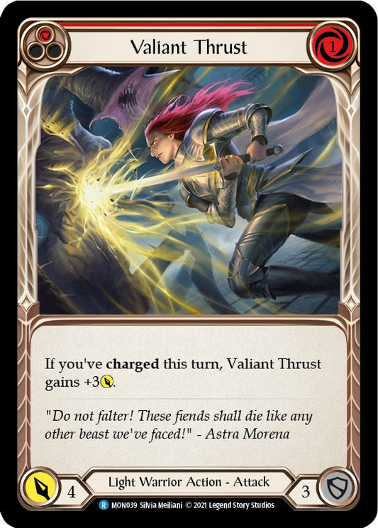 Valiant Thrust (Red)