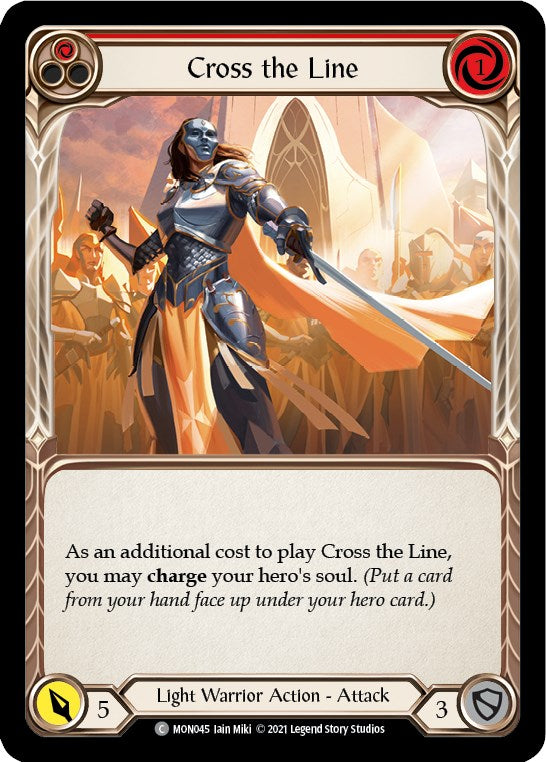 Cross the Line (Red)