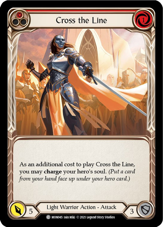 Cross the Line (Red)