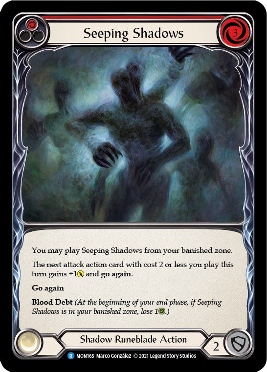 Seeping Shadows (Red)