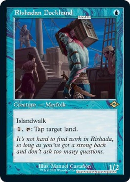 Rishadan Dockhand (Retro Frame) (Foil Etched)