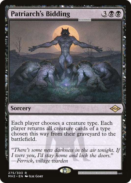 Patriarch's Bidding