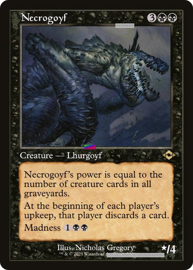 Necrogoyf (Retro Frame)