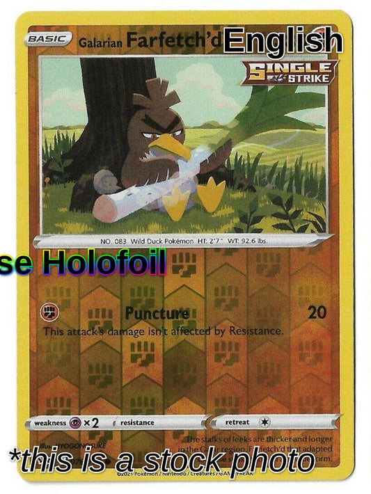 Galarian Farfetch'd