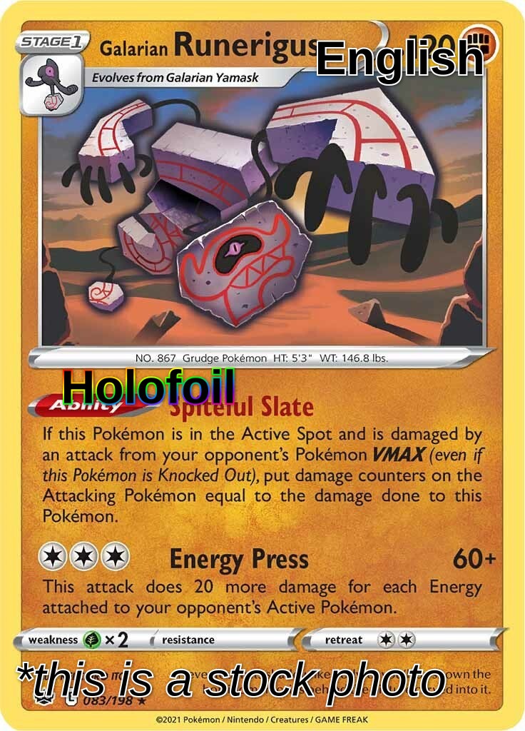 Galarian Runerigus