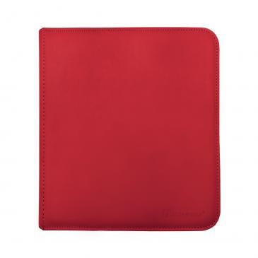 Ultra PRO: 12-Pocket Zippered PRO-Binder - Vivid (Red)