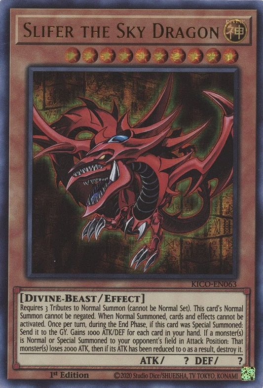 Slifer the Sky Dragon (Ultra Pharaoh's Rare)