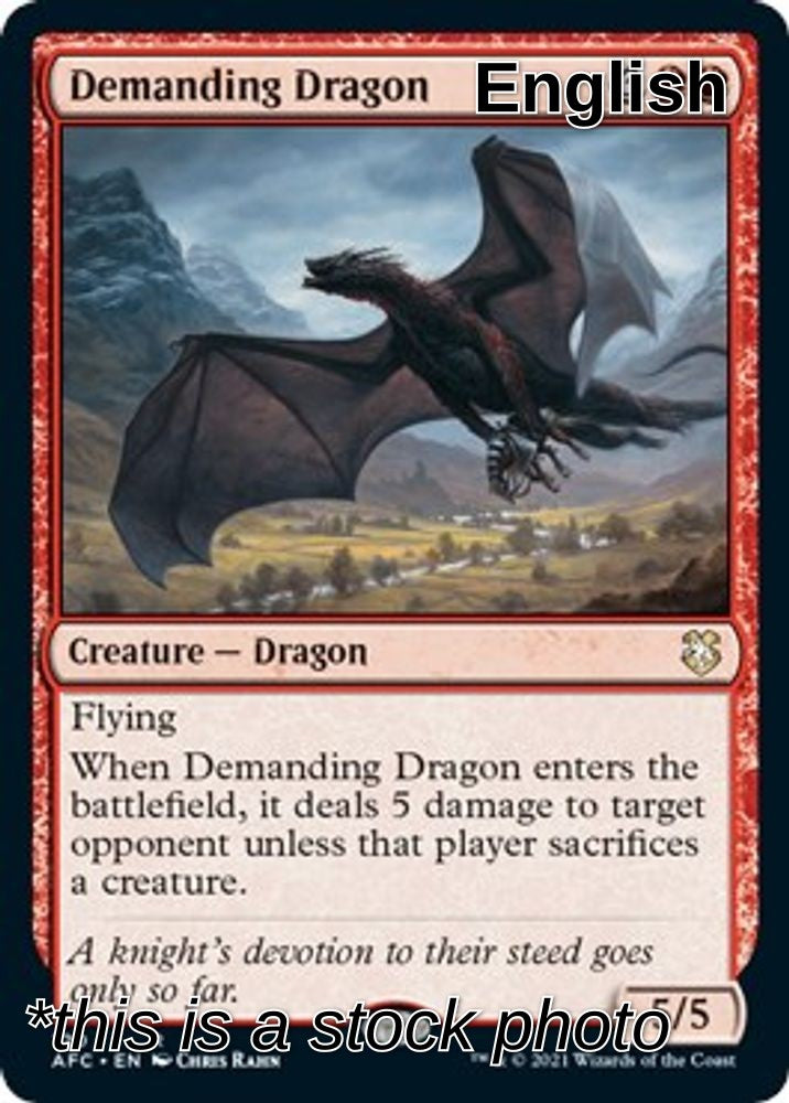 Demanding Dragon