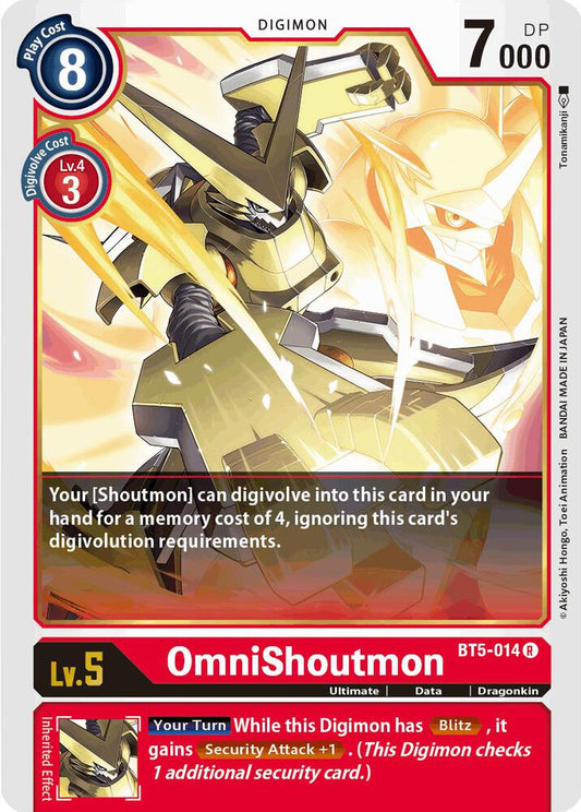 OmniShoutmon [BT05 - BT5-014 R]