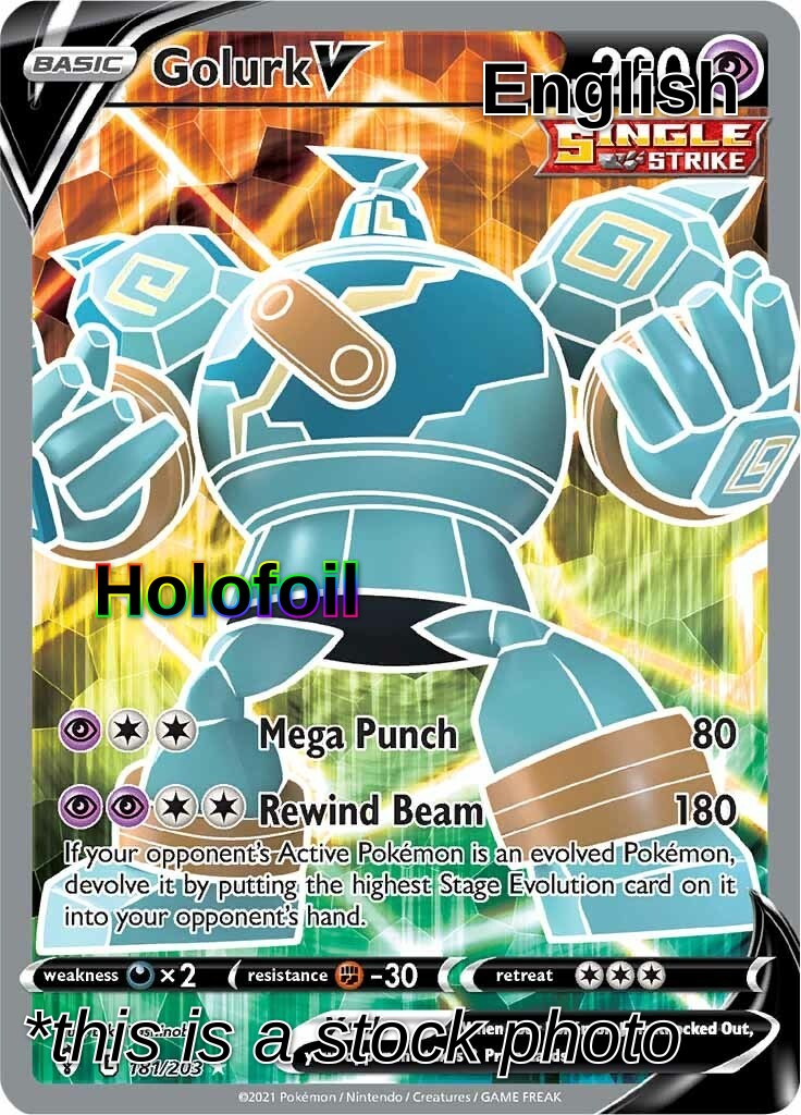 Golurk V (Full Art)