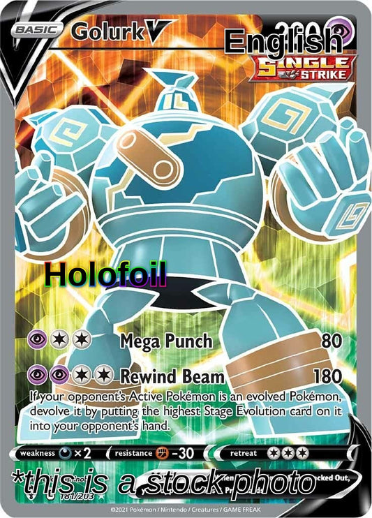 Golurk V (Full Art)
