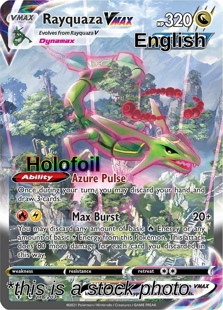 Rayquaza VMAX (Alternate Art Secret)