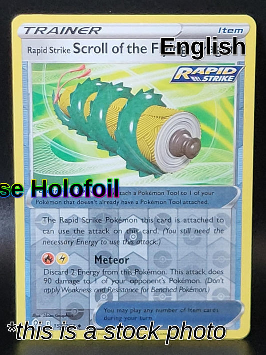 Rapid Strike Scroll of the Flying Dragon