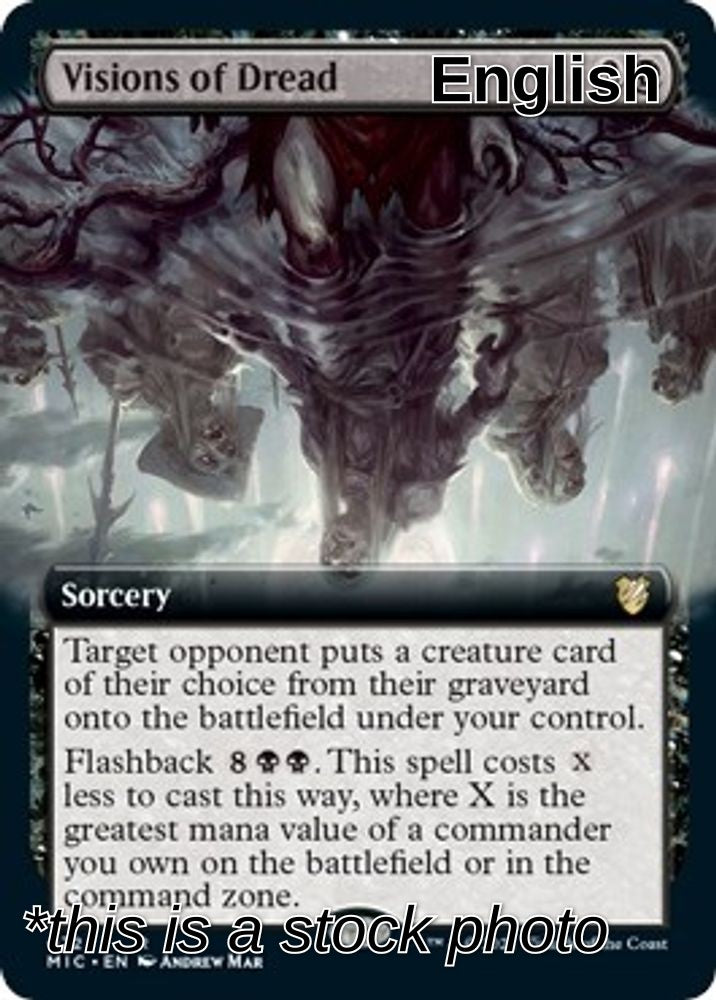 Visions of Dread (Extended Art)