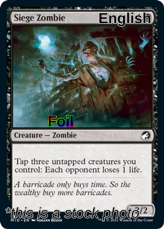 Siege Zombie