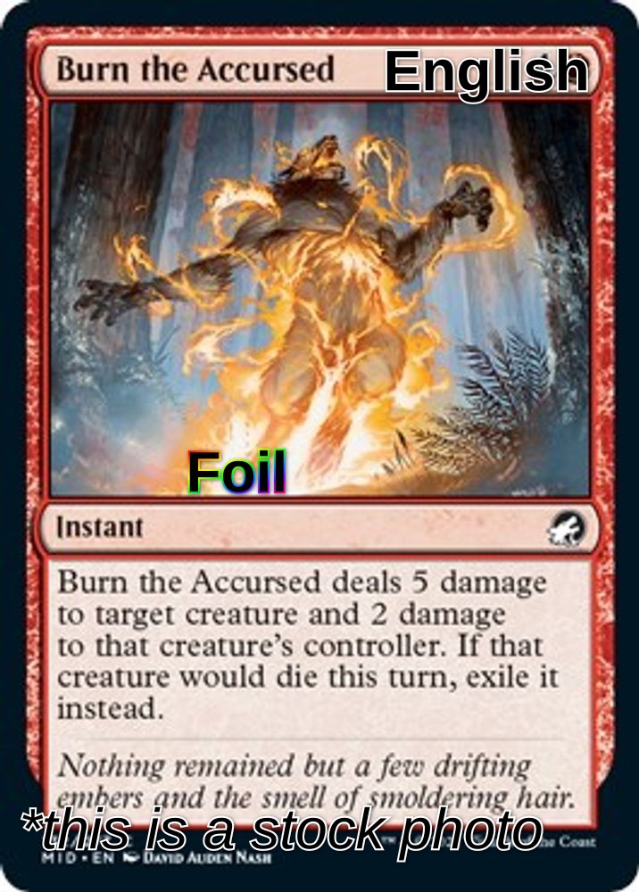 Burn the Accursed