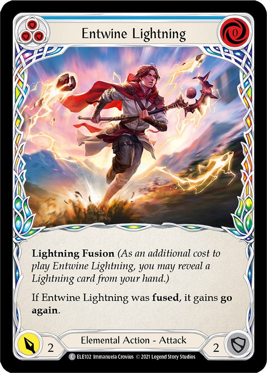 Entwine Lightning (Blue)