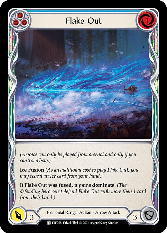 Flake Out (Blue)