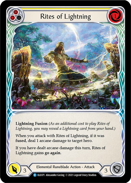 Rites of Lightning (Yellow)