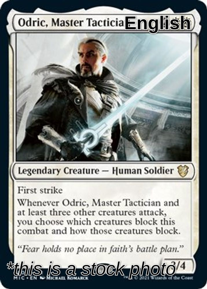Odric, Master Tactician