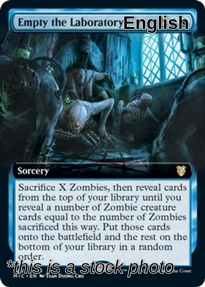 Empty the Laboratory (Extended Art)