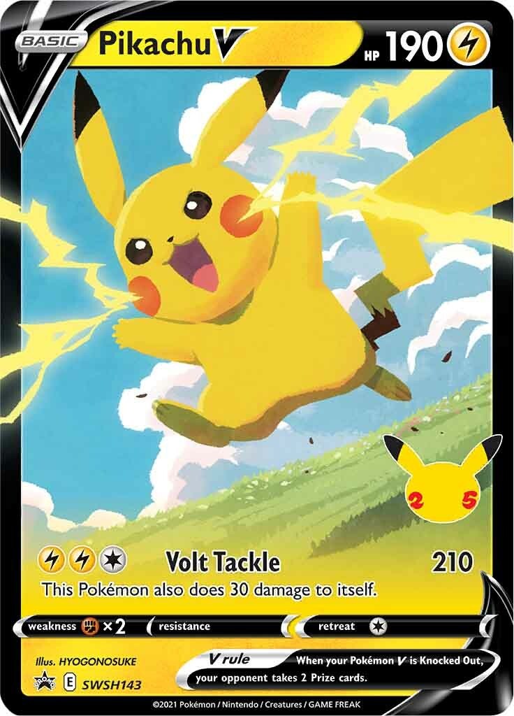 Pikachu V - SWSH143