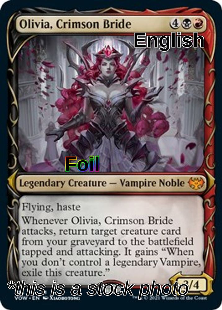 Olivia, Crimson Bride (Showcase)