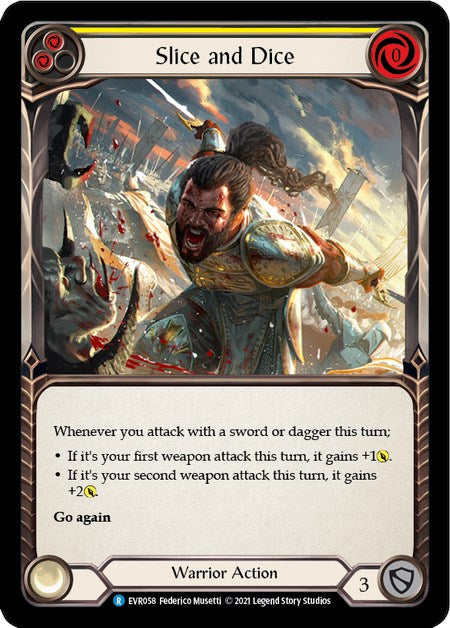 Slice and Dice (Yellow)