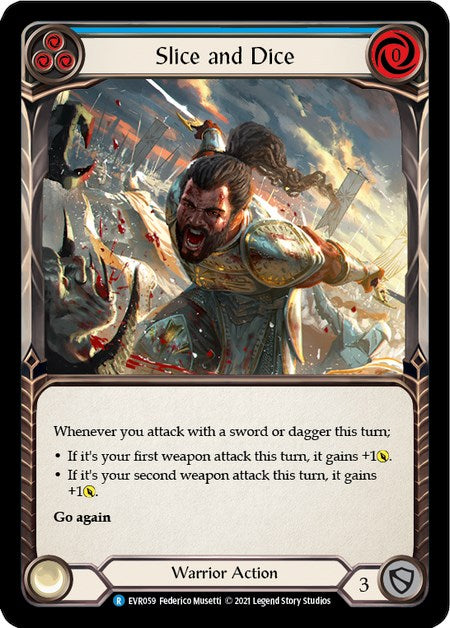 Slice and Dice (Blue)