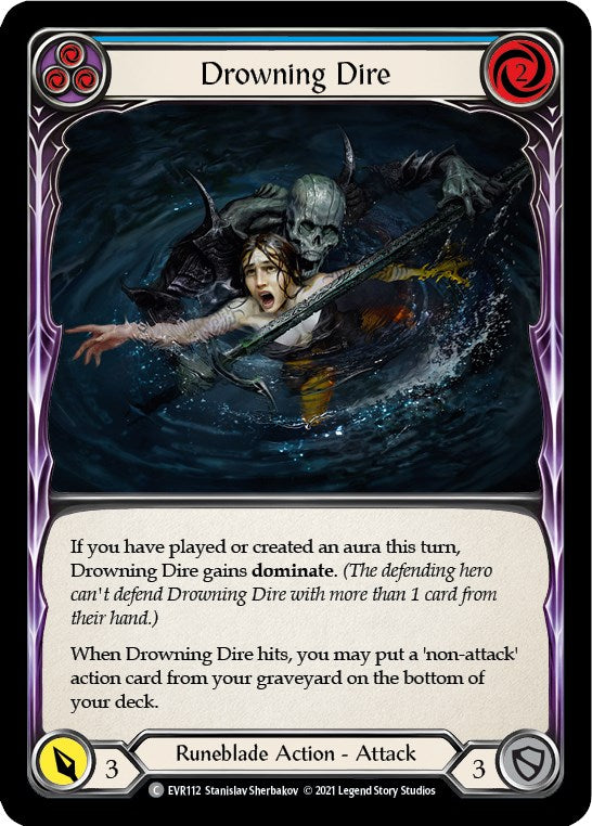 Drowning Dire (Blue)