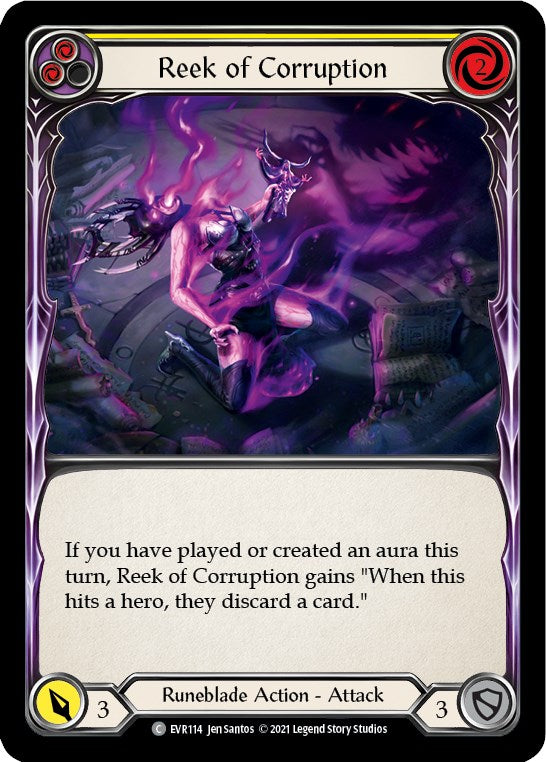 Reek of Corruption (Yellow)