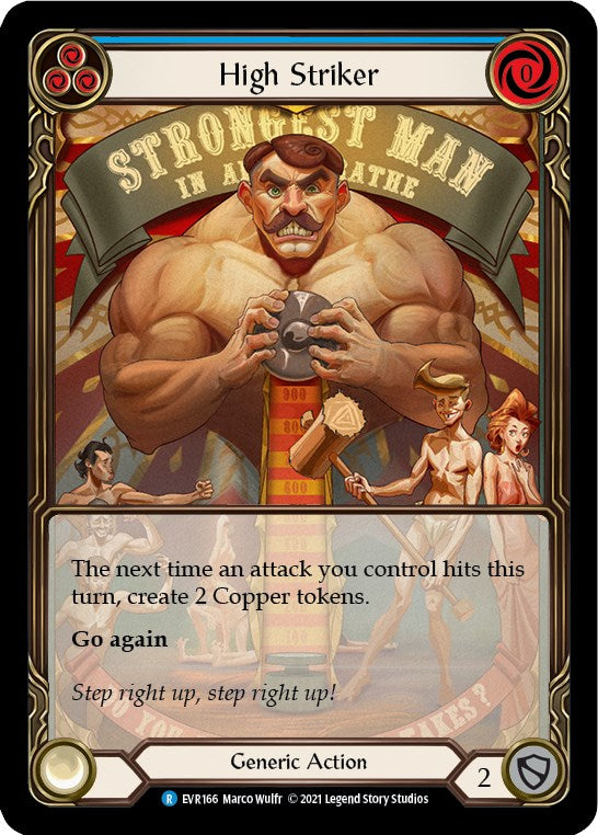 High Striker (Blue) (Extended Art)