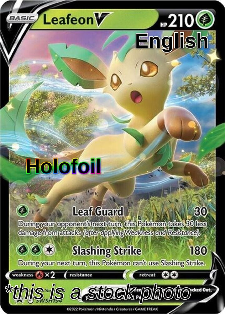 Leafeon V - SWSH194